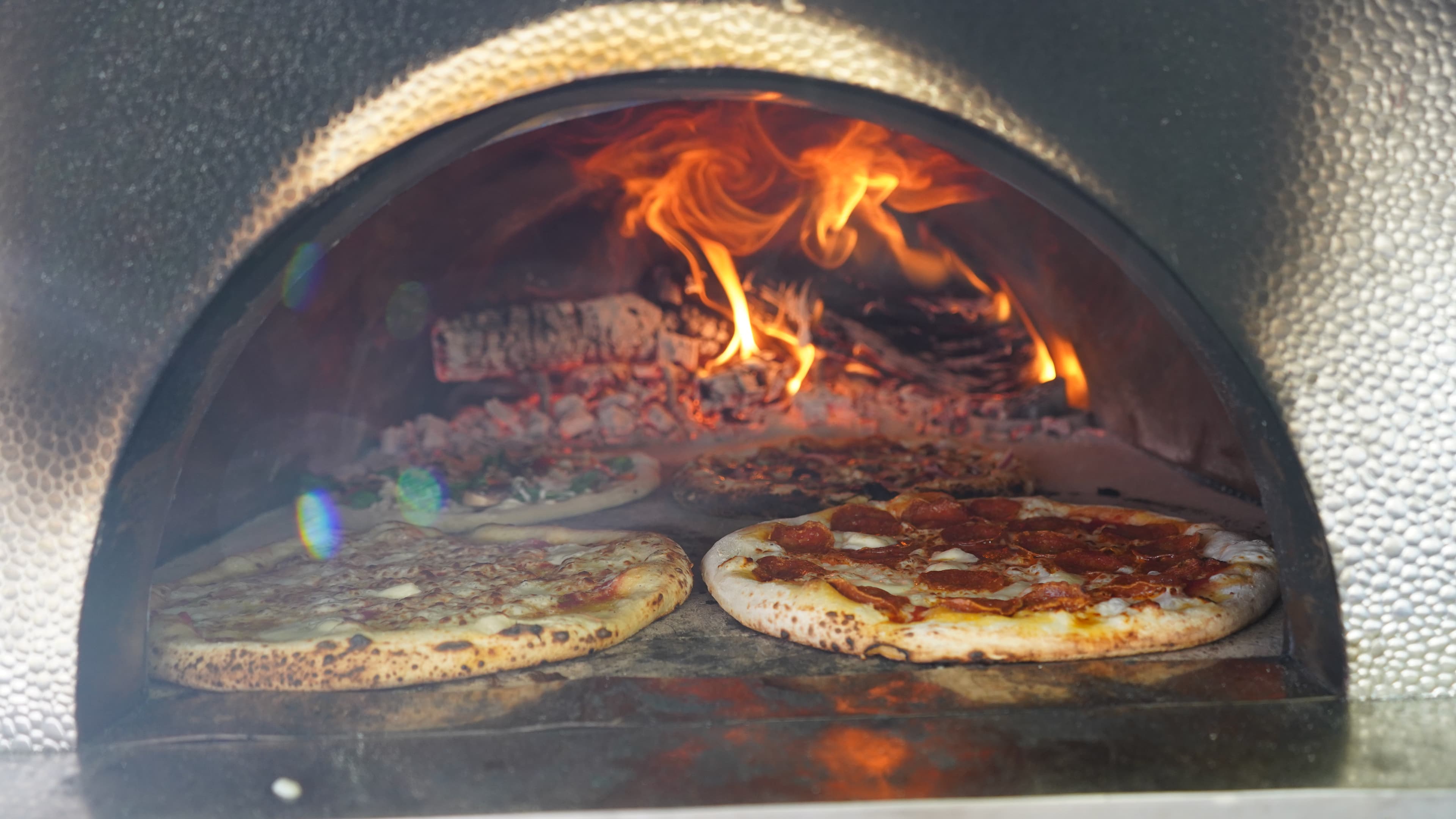 Wood-Fired Brass Oven
